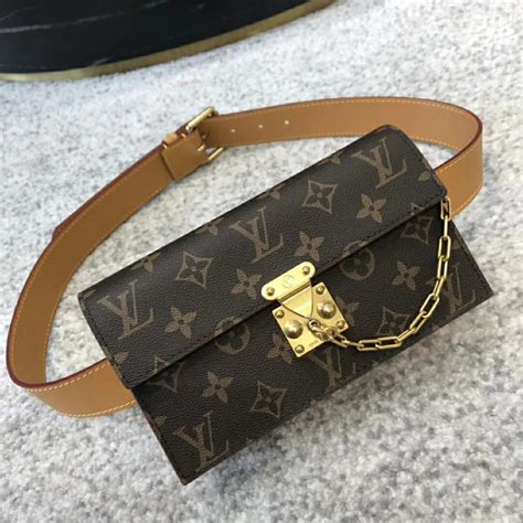 louis vuitton s lock belt pouch|louis vuitton waist pouch.